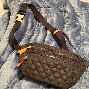 MZ Wallace metro sling bag in magnet